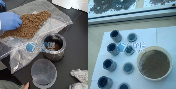 行星球磨機(jī)對土壤進(jìn)行前期的研磨處理|沈陽通正檢測中心研究室